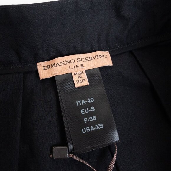 Ermanno Scervino Skirt Black Embroidered Paisley Maxi Italy Boho IT 40 / XS - Picture 6 of 14